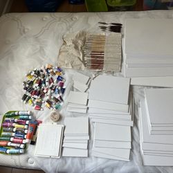 Destash Oil Color Painting Canvas Brush Palette 