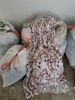 Bags of clothes