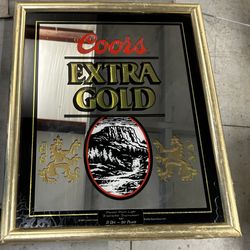 Coors Light 1980’s Decorative Mirror