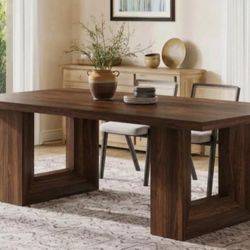 Modern Farmhouse Dinning Table- Seats 6-8 New 