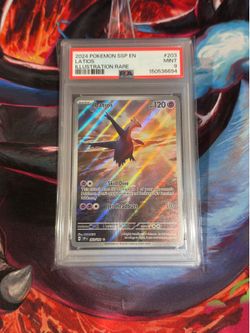 PSA 9 Latios IR #203 Surging Sparks Pokemon
