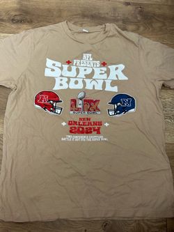 2024 Super Bowl medium t shirt