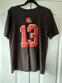 Cleveland Browns Jersey XL #13 Odell Beckham Jr. Short Sleeve NFL Shirt Top Nike