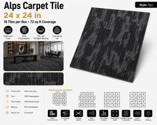 ALPS Commercial Carpet Tiles – $2.20/Sq. Ft.