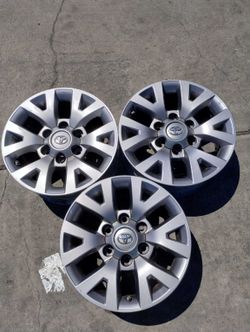 Tacoma Trd 16 inches wheels used oem $350 for 3