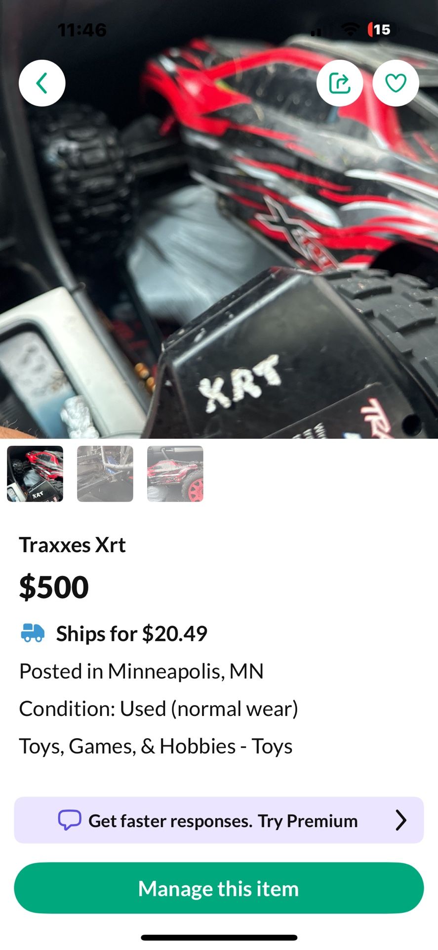 Xrt Traxx 8s