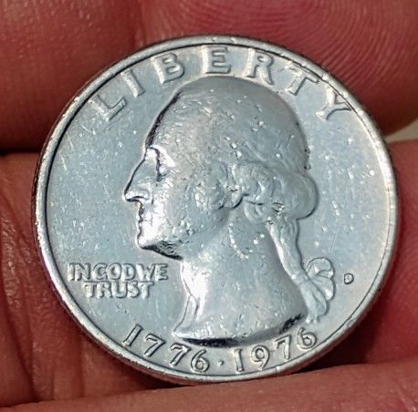 1(contact info removed) D Bicentennial Quarter