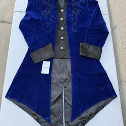 Tailcoat jacket steampunk gothic medieval frock coat