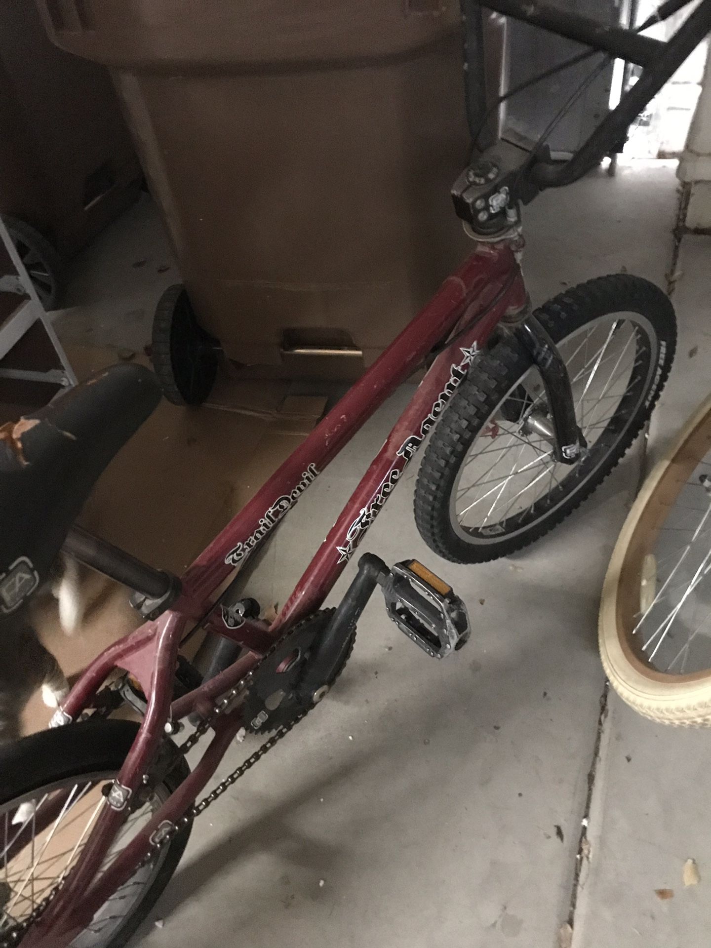 Trail Devil free agent BMX bike