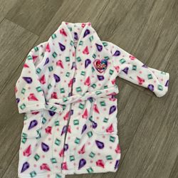 Girls Size 6 Shimmer And Shine Robe