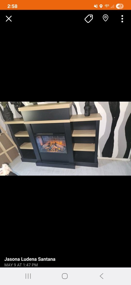 Fireplace Media Center