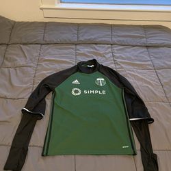 Official Adidas Men’s Portland Timbers Training Top (Size M)