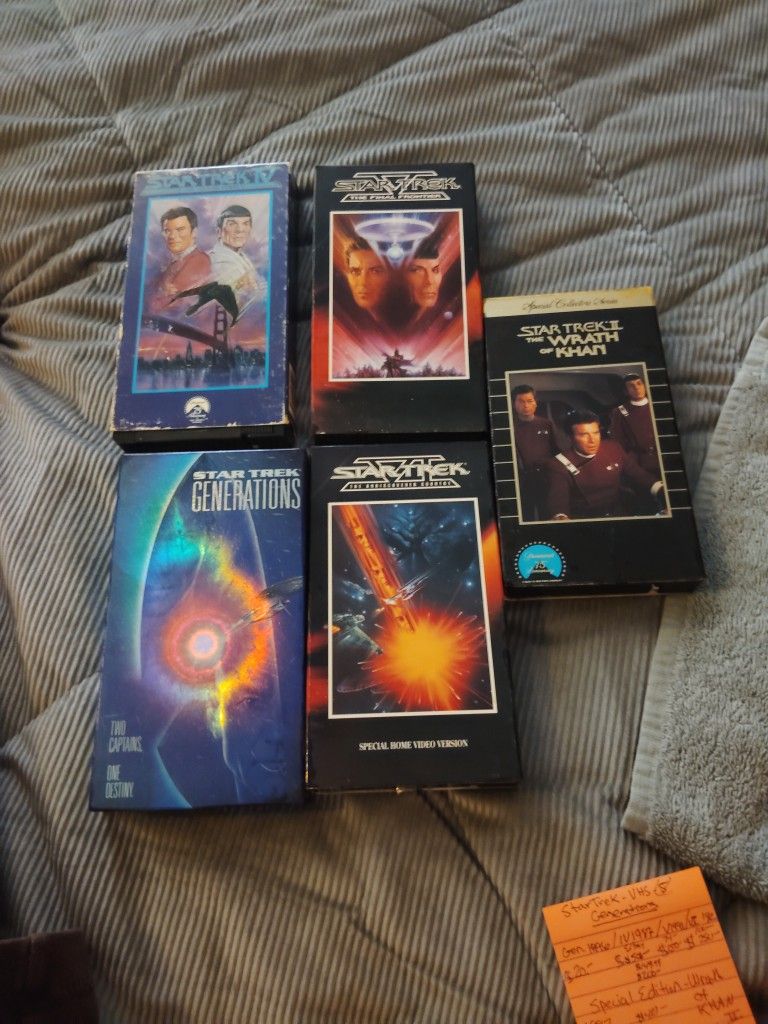 Star Trek Different Series