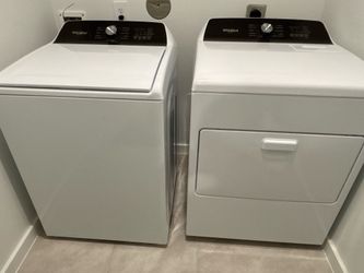 Whirlpool Washer & Dryer Set – $650 for Both ($325 Each)