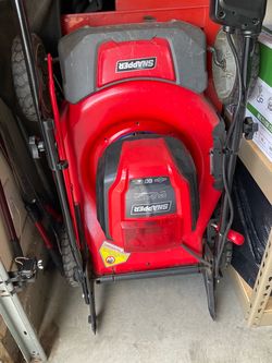 Snapper Electric Mower and String Trimmer