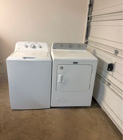 Washer and Electric dryer