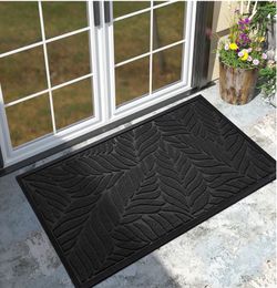 Leaf Pattern Outdoor Mat