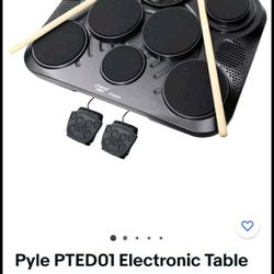 Drum set digital almost new paid $199 selling for $145. Got as Gift