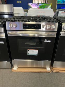 Frigidaire stainless steel island range