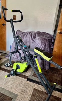 Core rider 2-in-1 CORE and AB fitness machine, that provides you with a complete workout