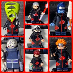 Naruto Shippuden akatsuki Lego Mini Figures