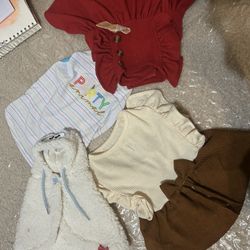 Girl Dog Clothes, sweaters, Dresses, Small/Medium