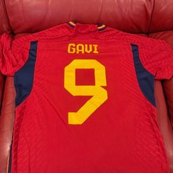 Spain  Gavi Jersey  M Size