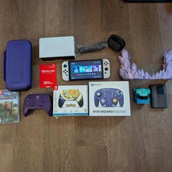 Nintendo Switch And Extras