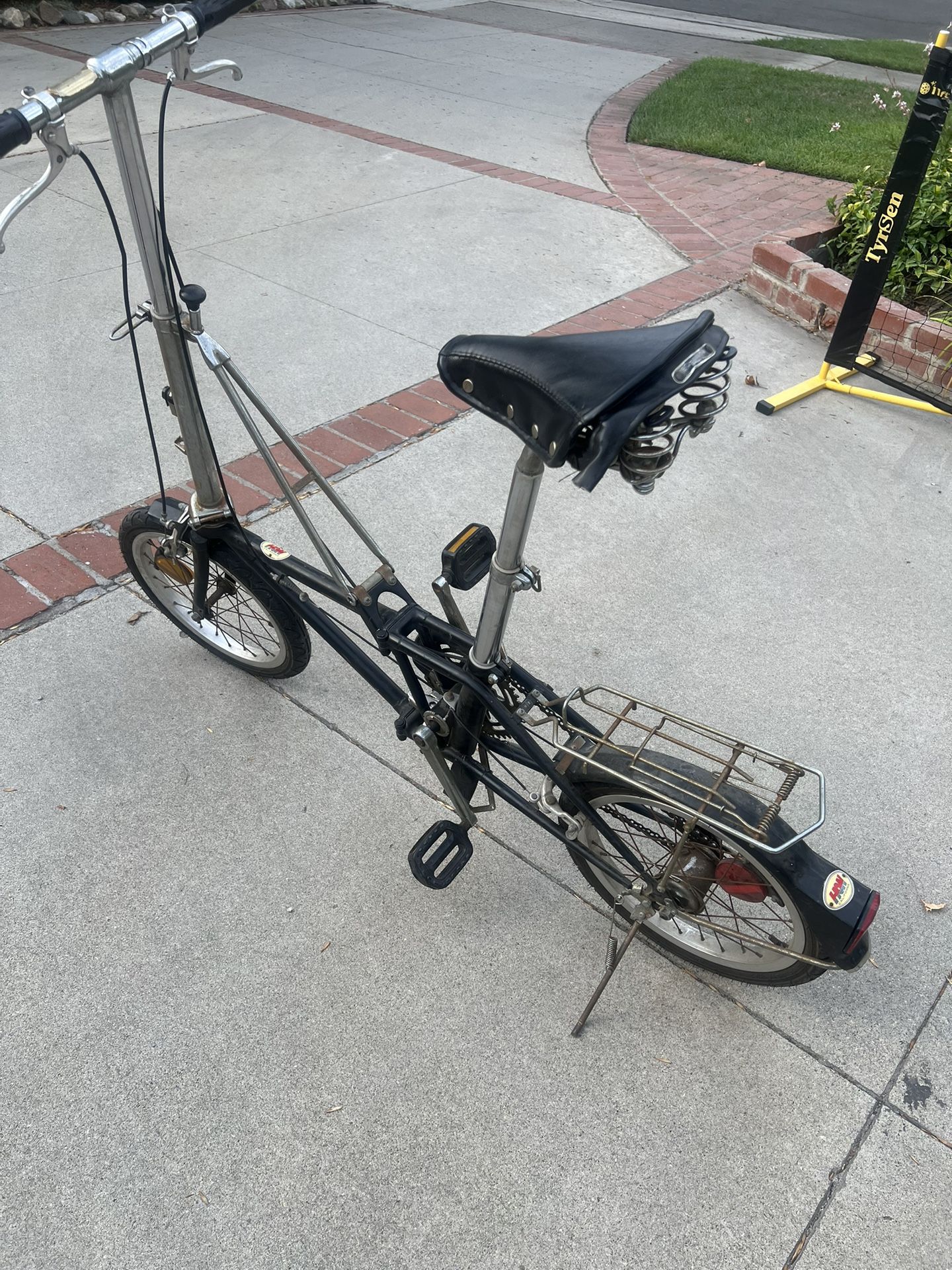 Two Vintage Foldable Bikes