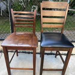 Two Counter Chairs 