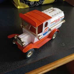 Vintage Diecast Truck Pepsi Cola Plus Coin Bank