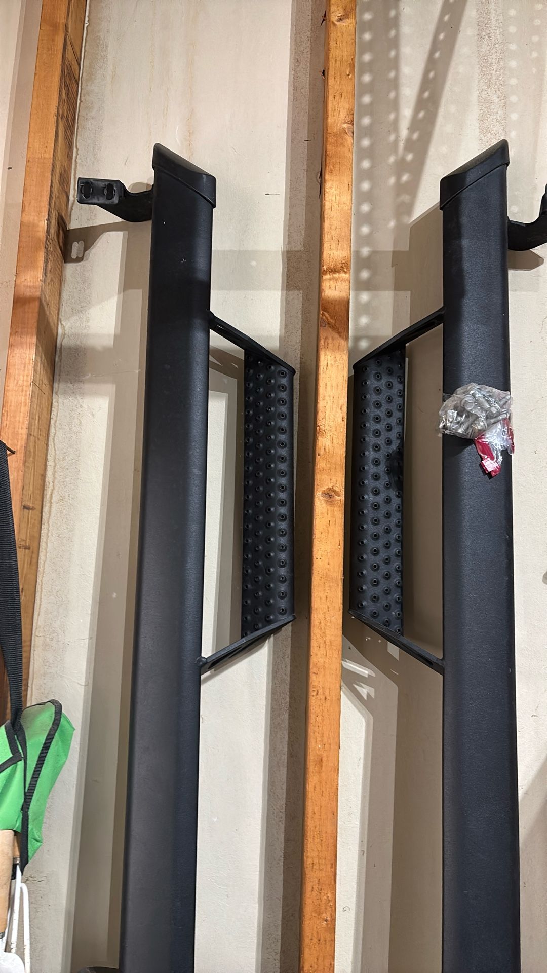 Black Metal Toyota Tacoma Running Boards