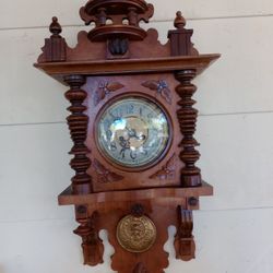 Antique Wall Mount Clock 