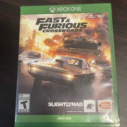 Fast & The Furious Crossroads Xbox One Video Game 
