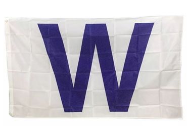 Cubs W flags