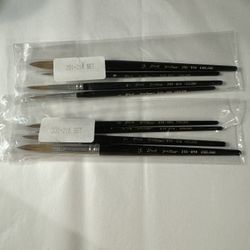 New in package lot of 2 sets of 4 each-totaling 8 Sax True Flow paint brushes