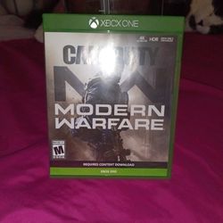 Xbox One Call Of Duty Modern Warfare 