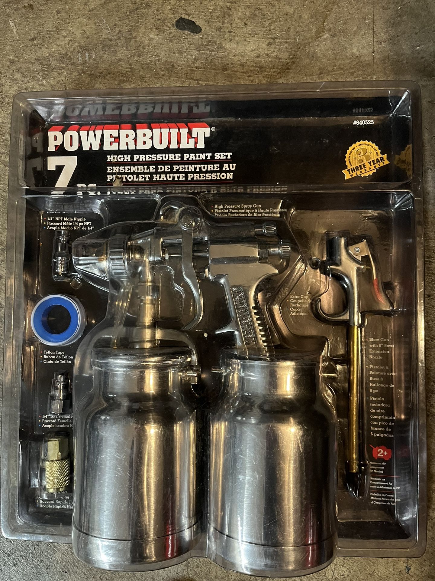 Power built Paint Gun Kit