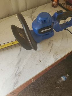 Kobalt corded hedge trimmer