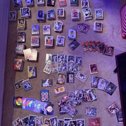 Over 1400 sports cards