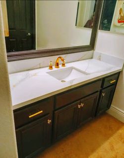 🔥 Quartz and granite 💦 counter tops