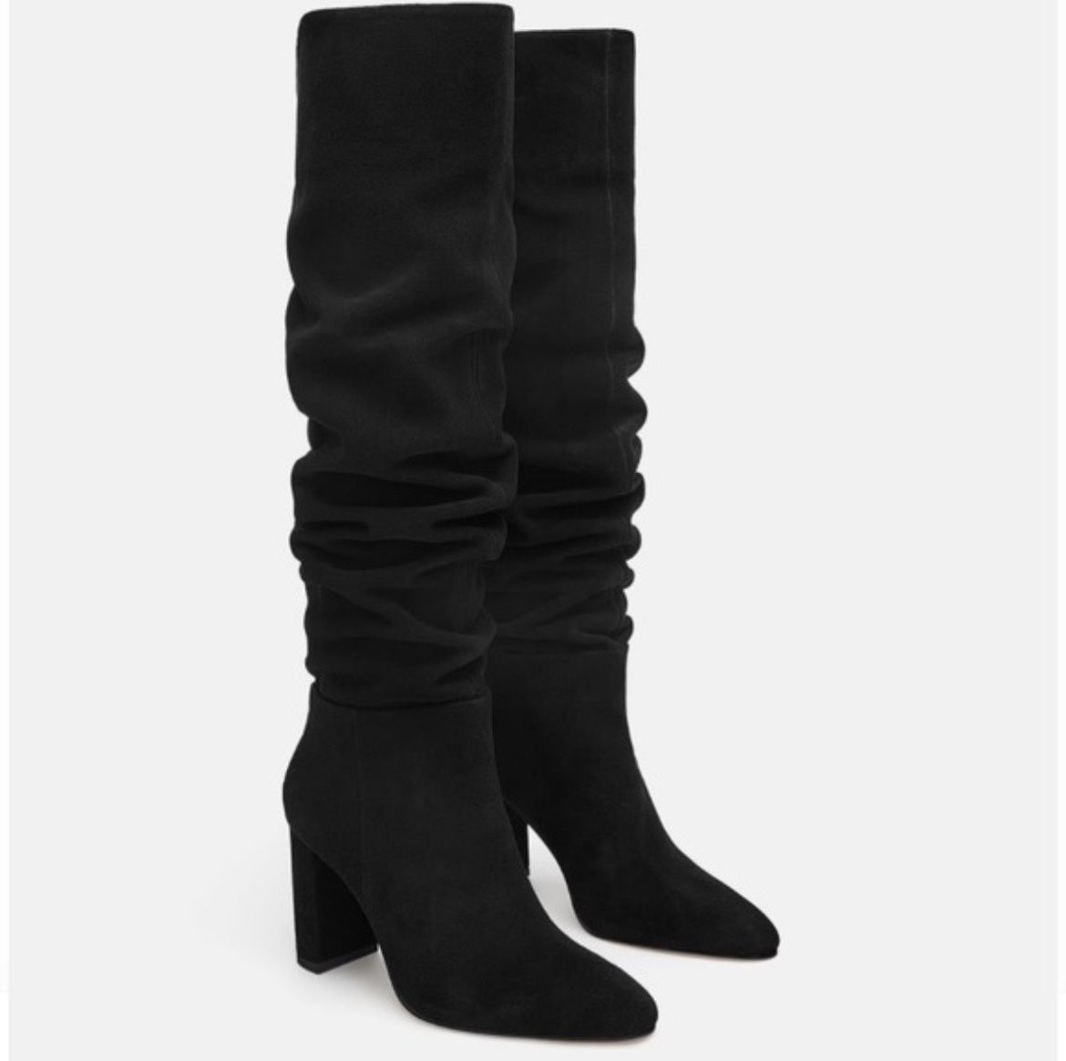 Zara Suede Boots 