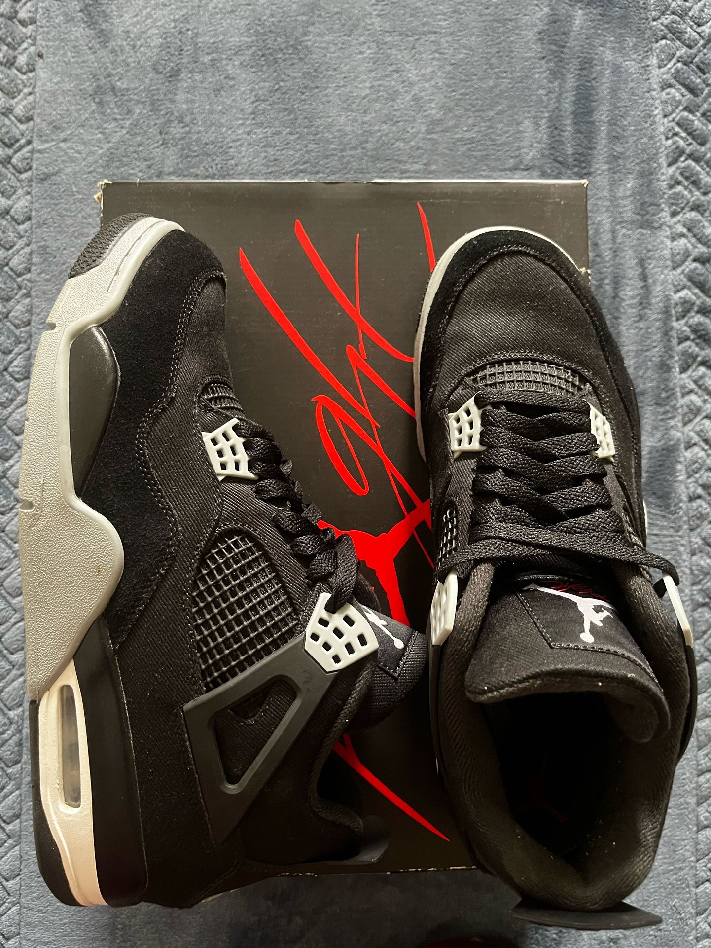 Jordan 4 canvas size 12