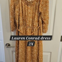 Lauren Conrad Women's 2X Dress