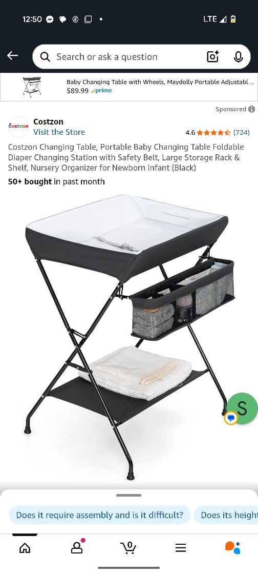 Diaper Changing Table