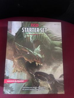 Dungeons and Dragons starter set, NEW