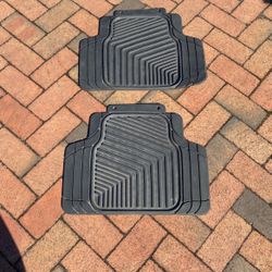 Car Mat - Universal Rear Car Mats - 2/$20