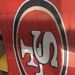49ers Flag 5by 3 Ft 