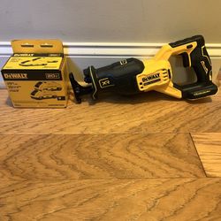DEWALT 20V MAX Brushless Reciprocating Saw, (2) 3Ah Batteries -NEW-