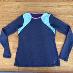 Sofibella W’s M  Long Sleeve Crewneck Performance Sport Top Golf, Tennis